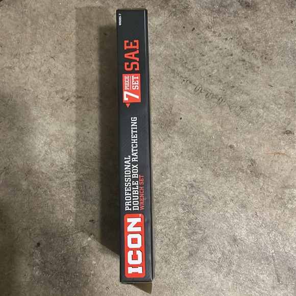 ICON PROFESSIONAL DOUBLE BOX RATCHETING WRENCH SET - Picture 3 of 12